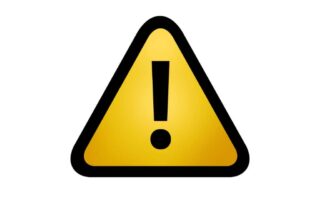 Yellow Caution Sign