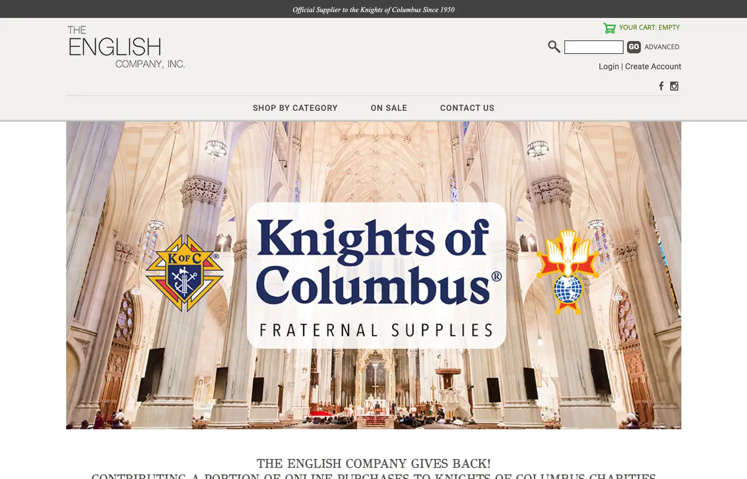 The English Company, Inc. - Knights of Columbus Supplies